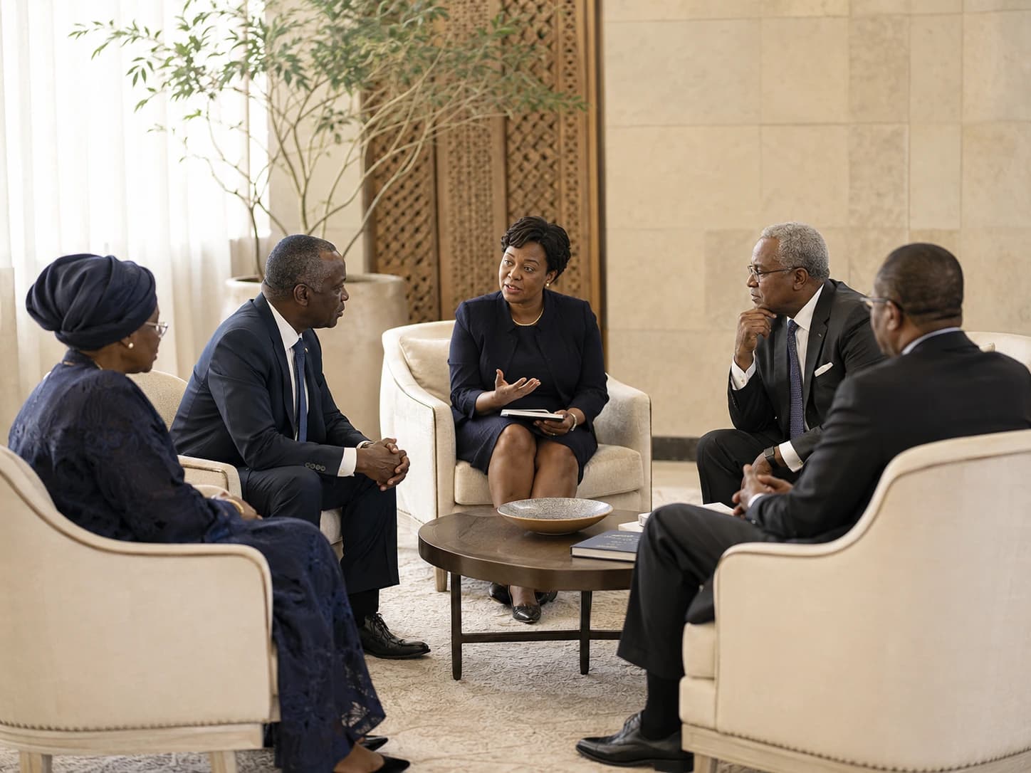 Confidential dialogue among institutional leaders